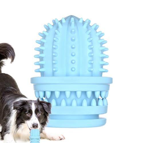 Kauspielzeug für Hunde, Zahnreinigungsspielzeug für Hunde | Kaktusförmiges Hundezahnbürstenspielzeug,Sicheres, interaktives Hundezahnreinigungsspielzeug für aggressive Kauer und kleine, mittelgroße un von Jlobnyiun