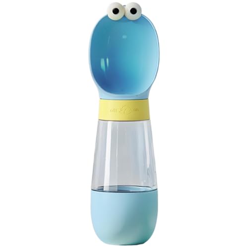 Reise-Wasserspender für Hunde, Reise-Wassernapf für Welpen, Reiseflasche für Haustiere, mit abnehmbarem Futterbehälter, Wasserflasche für Haustiere Reise-Wasserspender für Hunde, Reise-Wassernapf für Welpen, Reiseflasche für Haustiere, mit abnehmbarem Futterbehälter, Wasserflasche für Haustiere von Jlobnyiun
