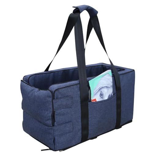 Sitzerhöhung für kleine Hunde und Katzen – Mittelarmlehne Doggy Travel Bed | Transporttasche, Transportkäfig, Reisetaschen, weich und waschbar für Hunde, Sitzerhöhung für kleine Hunde und Katzen – Mittelarmlehne Doggy Travel Bed | Transporttasche, Transportkäfig, Reisetaschen, weich und waschbar für Hunde, von Jlobnyiun