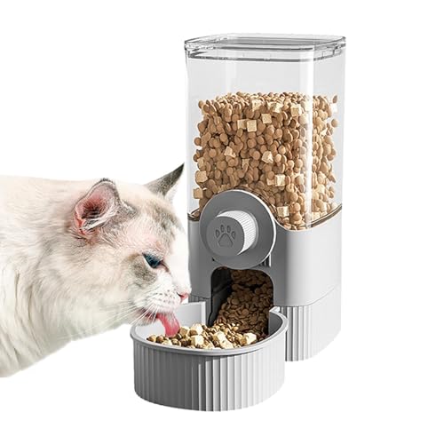 Smart Pet Feeder - Automatischer Futterspender für Haustiere, Automatischer Hundefutterspender | Auto Pet Feeder mit Wasserspender, Trockenfutterspender, Große Kapazität Pet Feeder, Feeder Automatisch von Jlobnyiun