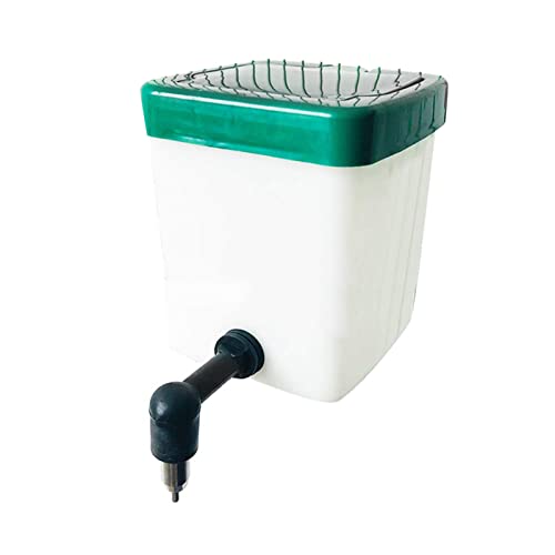 Haustier-Wasserspender, 500 ml Katzen-Wassernapf, leichter Wassernapf für Haustiere, automatisch, Trinkbrunnen mit großem Fassungsvermögen für Katzen und Hunde, hängender Trinkbrunnen mit Kaninchenkug von Joberio