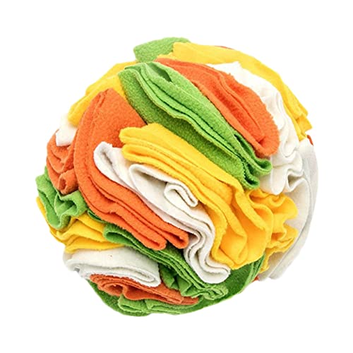 Joberio Pet Snuffle Ball Spielzeug | Snuffle Ball Interaktives Hundespielzeug,Fun Crinkly Plüsch-Hundebereicherungsspielzeug, mentale Stimulation, interaktive Hundefuttermatte für natürliche von Joberio