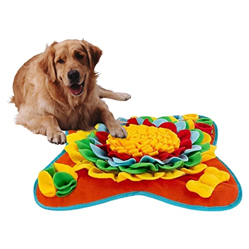 Joberio Schnüffelmatte für Hunde - Haustier-Futtermatte Leckmatte für Hunde | Pet Dog Puzzle Toys, Hundefuttermatte für langsames Füttern und Geruchstraining, tragbar und waschbar, Stressabbau von Joberio