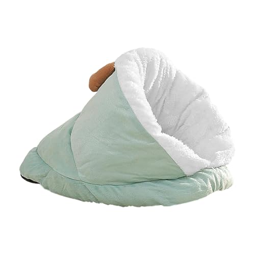 Pet Tent Cave Bed - Cat Beds for Indoor Cats | Winter Cave Tent Bed for Pet | Soft Plush Warm Cat Beds | Slip-Proof Pet Bed | Cat Sleeping Tent Cave Beds for Small Pets Medium Large von Joberio