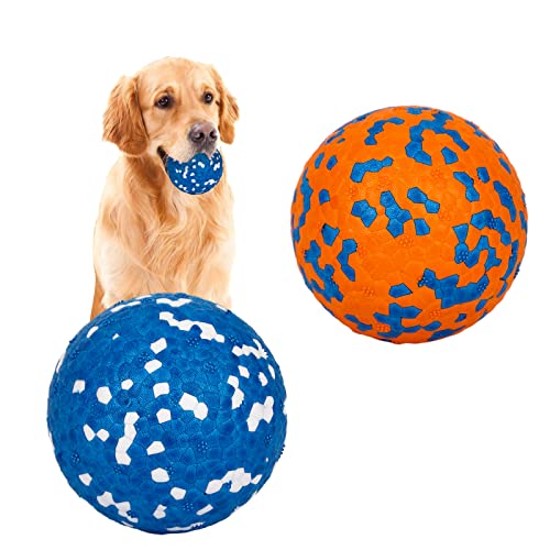 2 Stück Hundeball Hundespielzeug Ball,Unzerstörbar Gummi Hohe Dehnbar Hundebälle,Langlebiger Solider Interaktives Ball,Widerstandsfähige Zähne Training Wasserspielzeug,für kleine mittlere große Hunde 2 Stück Hundeball Hundespielzeug Ball,Unzerstörbar Gummi Hohe Dehnbar Hundebälle,Langlebiger Solider Interaktives Ball,Widerstandsfähige Zähne Training Wasserspielzeug,für kleine mittlere große Hunde von Jodsen