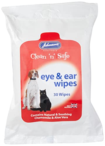 Johnsons Clean & Safe Eye & Ear Wipes 30er Pack (30 x 50 g) von Johnson's