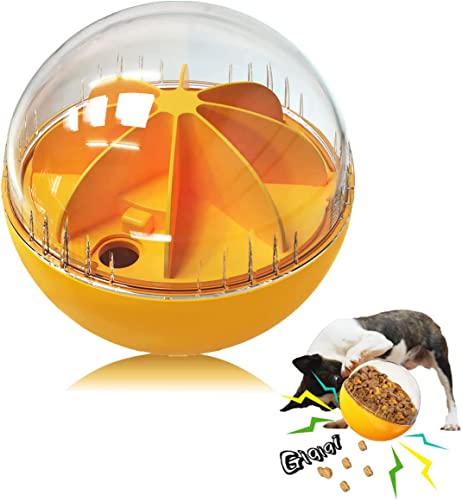 Jokepy Leckerli-Spender-Hundespielzeug, Leckerli-Ball für große, mittelgroße und kleine Hunde, Hundepuzzle und Slow Feeder Hundeleckerli-Ball, geistige Langeweile stimulierendes Spielzeug für Hunde, Jokepy Leckerli-Spender-Hundespielzeug, Leckerli-Ball für große, mittelgroße und kleine Hunde, Hundepuzzle und Slow Feeder Hundeleckerli-Ball, geistige Langeweile stimulierendes Spielzeug für Hunde, von Jokepy