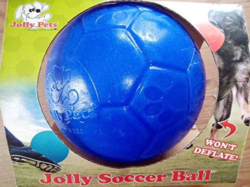 Jolly Pet Soccer Fußball 20,20cm dunkel blau, Rose, 1 Stück (1er Pack) von Jolly Pets