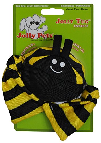 Jolly Pets JOLL079X02 Hundespielzeug Tug Bumble Bee, 25-35 kg, L, 28 cm von Jolly Pets