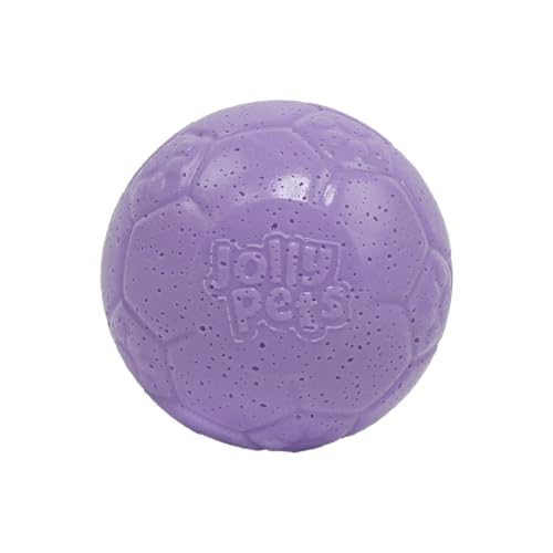 Jolly Pets Mini Jolly Soccer Ball, schwimmendes Hundespielzeug, 7,6 cm, Hellviolett Jolly Pets Mini Jolly Soccer Ball, schwimmendes Hundespielzeug, 7,6 cm, Hellviolett von Jolly Pets