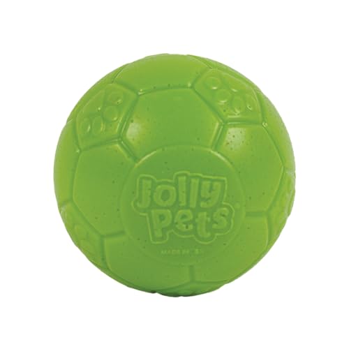 Jolly Pets Mini Jolly Soccer Ball; schwimmendes Hundespielzeug; 7,6 cm grüner Apfel von Jolly Pets