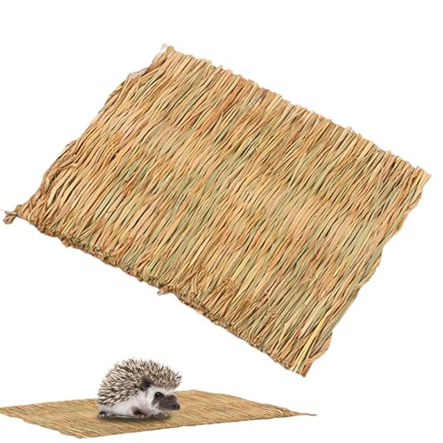 Jomewory Hasenmatte - Geflochtene Schlafunterlage,Natürliches Gras Kau Spielmatte Ruheplatz Für Katzen Hunde Haustiere Bequem Schlafplatz Jomewory Hasenmatte - Geflochtene Schlafunterlage,Natürliches Gras Kau Spielmatte Ruheplatz Für Katzen Hunde Haustiere Bequem Schlafplatz von Jomewory