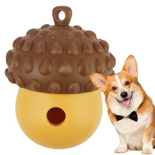 Jomewory Hundepuzzlespielzeug, Leckerlispielzeug für Hunde | Tragbarer Leckerli-Puzzle-Slow-Feeder,Hundespielzeug mit Futterausgabe, Leckerbissenball, Kauspielzeug für Hunde, Outdoor-Hundespielzeug, von Jomewory