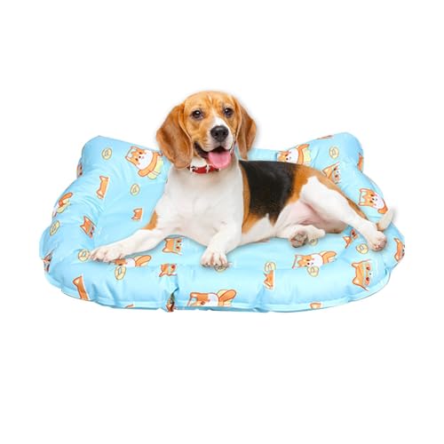 Jomewory Kühlmatte für Hunde, Kühlkissen für Hunde, Soft Ice Pad Kissen, Bissfestes Haustierzubehör, langlebiges Hunde-Kühlkissen für Käfig, Sofa, Boden, Auto von Jomewory