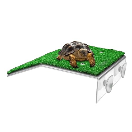 Turtle Dock | Schwimmendes Schildkröten-Dock | gemütlicher Sonnenbereich | praktische Wasserschildkröten-Basking Dock, einfach aufzubauen, Schildkröten-Dock für Aquarium, Schildkröten, Frösche, von Jomewory