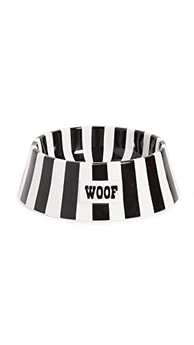 Jonathan Adler Vice Woof 32847 Futternapf, Schwarz/Weiß von Jonathan Adler