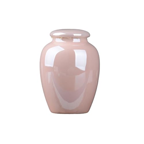 Aorom Haustier-Urne, rosa, niedlich, feuchtigkeitsbeständig, Urne, Haarsammlung, tragbarer Altar for die Einäscherung von Verstorbenen(360ml Ashes Bottle) von Jonesangle