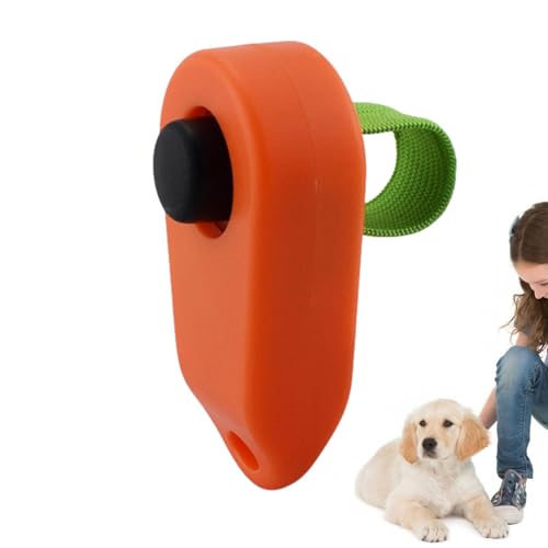 Haustier-Clicker-Trainingsgerät,Trainings-Clicker - Clicker-Tool für das Hundetraining,Haustier-Trainingsklicker für Hunde, Katzen, Welpen, Vögel, Pferde. Praktisches Design, passende Größe und Klang von Jongyumo