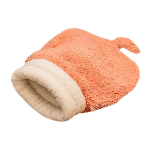 Jongyumo Katze Schlafsack, Selbstwärmtes Katzenbett, Plüsch Katzensack Für Winter Gemütliche Katzenbetthöhle, Haus Haustier Winter Bettwäsche, Wrap Bequeme Haustierkuschel Sack Für Katzen von Jongyumo