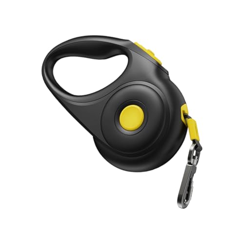 Retractable Dog Strap, Verschließbares Reflektierendes Kurzes Gehleder, Ausgestattet Mit Einem Schnellbremsknopf, 180 ° Anti-Verwirrung, für Training und Gehen, für Kleine, Mittlere und Große Hunde Retractable Dog Strap, Verschließbares Reflektierendes Kurzes Gehleder, Ausgestattet Mit Einem Schnellbremsknopf, 180 ° Anti-Verwirrung, für Training und Gehen, für Kleine, Mittlere und Große Hunde von Jongyumo