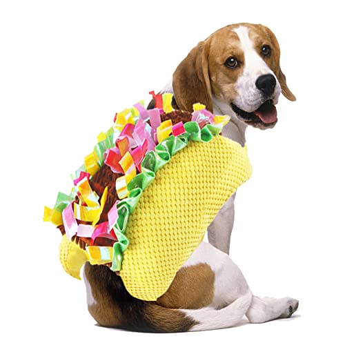 Halloween Hundekostüm Taco Haustier Kostüm von Jormaho