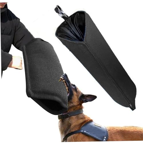 Jorzer Bisshülse Hundetraining Bissärmel für Hundetraining Armärmel Sackleinen Armschutz Bisshülle für Hundetraining Supplies Haustierbedarf von Jorzer