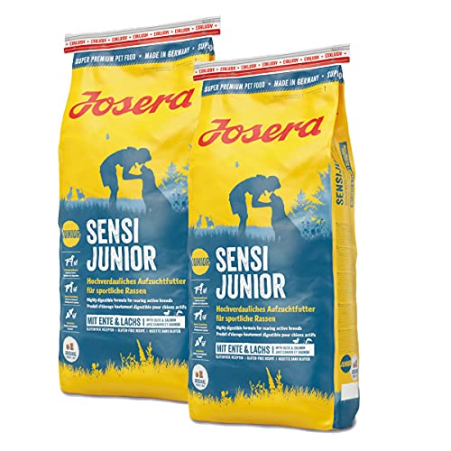 2 x 12,5 kg Josera SensiJunior Trockenfutter Sensi Junior Sparpaket - Hundefutter - Trockenfutter von Josera