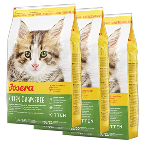 3 x 10 kg Josera Kitten Grainfree von Josera