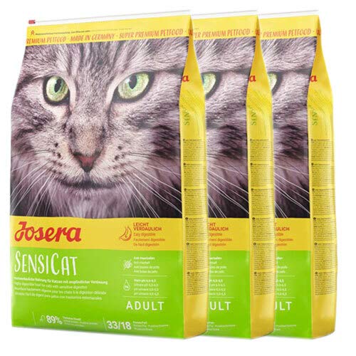 3 x 10 kg Josera SensiCat NEU von Josera