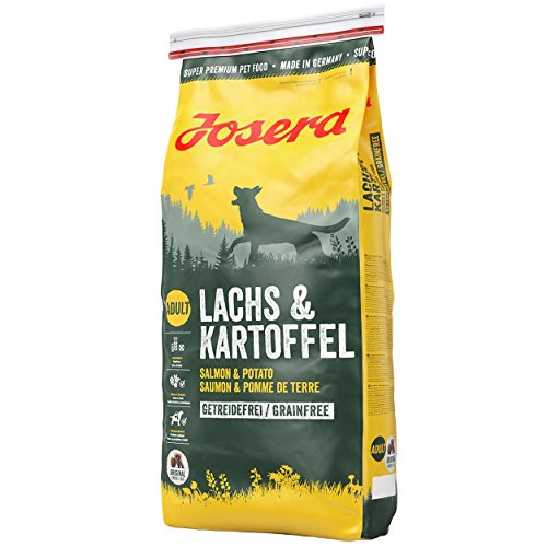JOSERA Lachs & Kartoffel (1 x 15 kg) | getreidefreies Hundefutter | Lachsprotein als einzige tierische Proteinquelle | Super Premium Trockenfutter für ausgewachsene Hunde | 1er Pac von Josera
