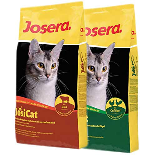 Josera 1 x 10 kg JosiCat Rind 1 x 10 kg JosiCat Geflügel von Josera