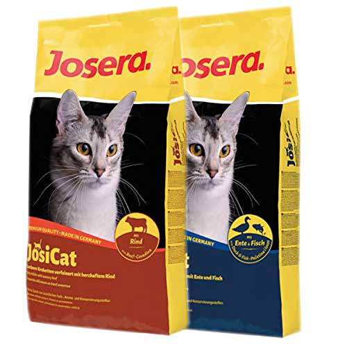 Josera 1 x 10 kg JosiCat Rind 1 x 10 kg JosiCat Ente von Josera