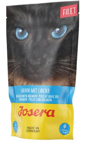 Josera Filet Huhn mit Kalb 16 x 70 g Nassfutter für Katzen von Josera