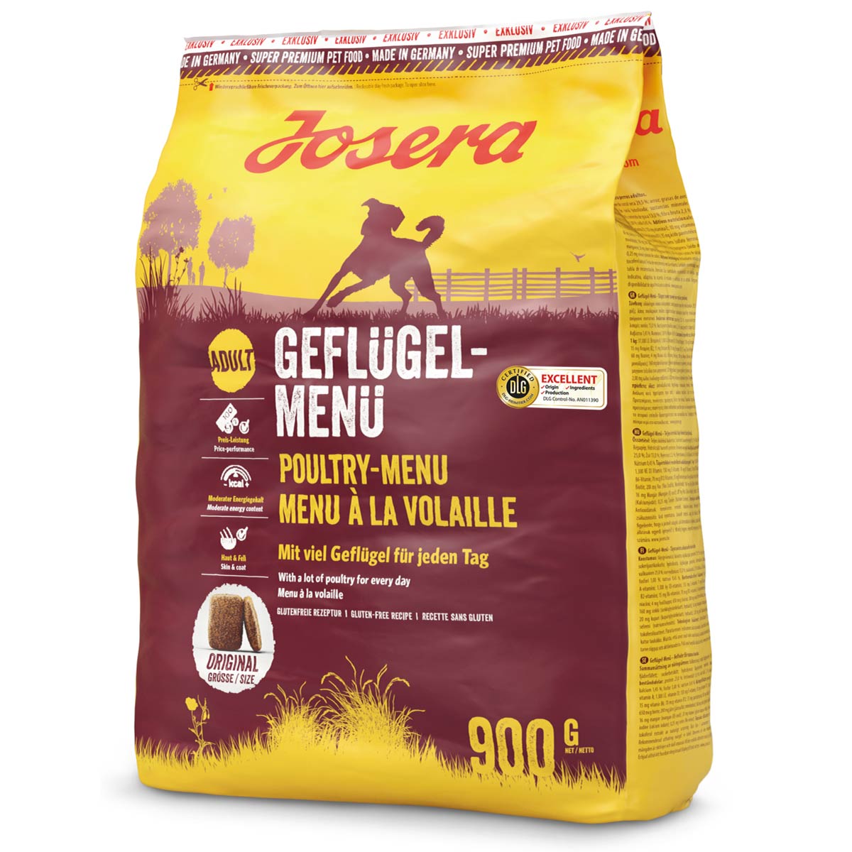 Josera Geflügel-Menü 5x900g von Josera