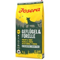 Josera Geflügel & Forelle für sehr aktive Hunde 12,5 kg von Josera