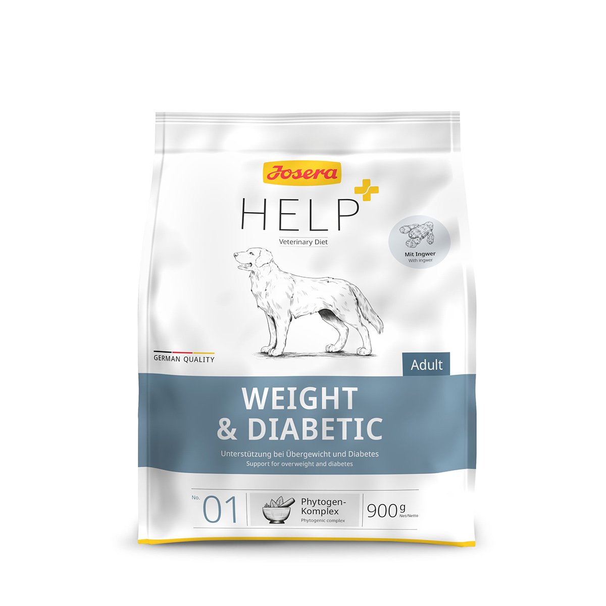 Josera Help Weight & Diabetic Hund 5x900g von Josera