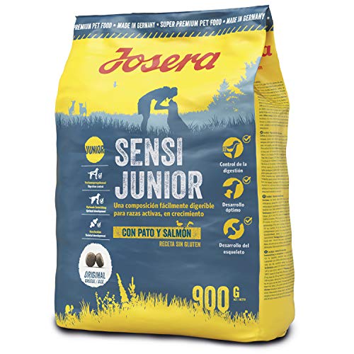 Josera - Hundefutter - 900 g - Sensi Junior - Ente und Lachs - Adultes Hundefutter mit empfindlichem Magen - leicht verdaulich von Josera