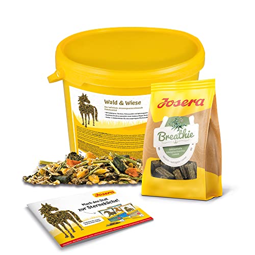 Josera Kennenlernpaket Wald und Wiese 2 kg + Leckerli Breathie + Prospekt von Josera