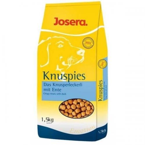 10 kg JOSERA Knuspies mit Ente schmackhafte Hundeleckerlis mit geringem Fettgehalt von Josera