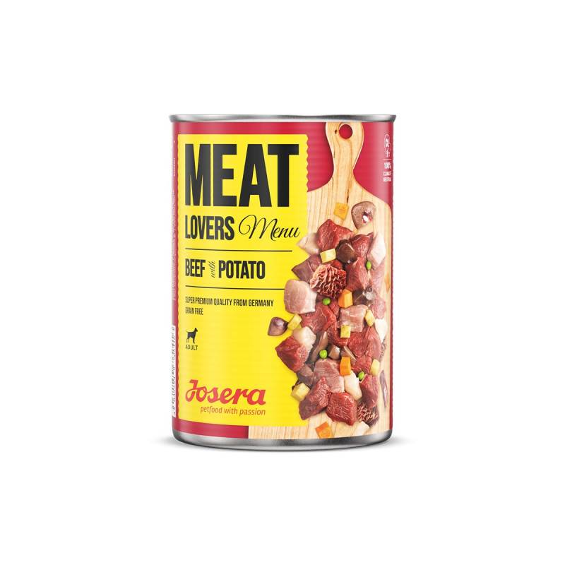 Josera Meat Lovers Menu Beef with Potato 6x400g von Josera