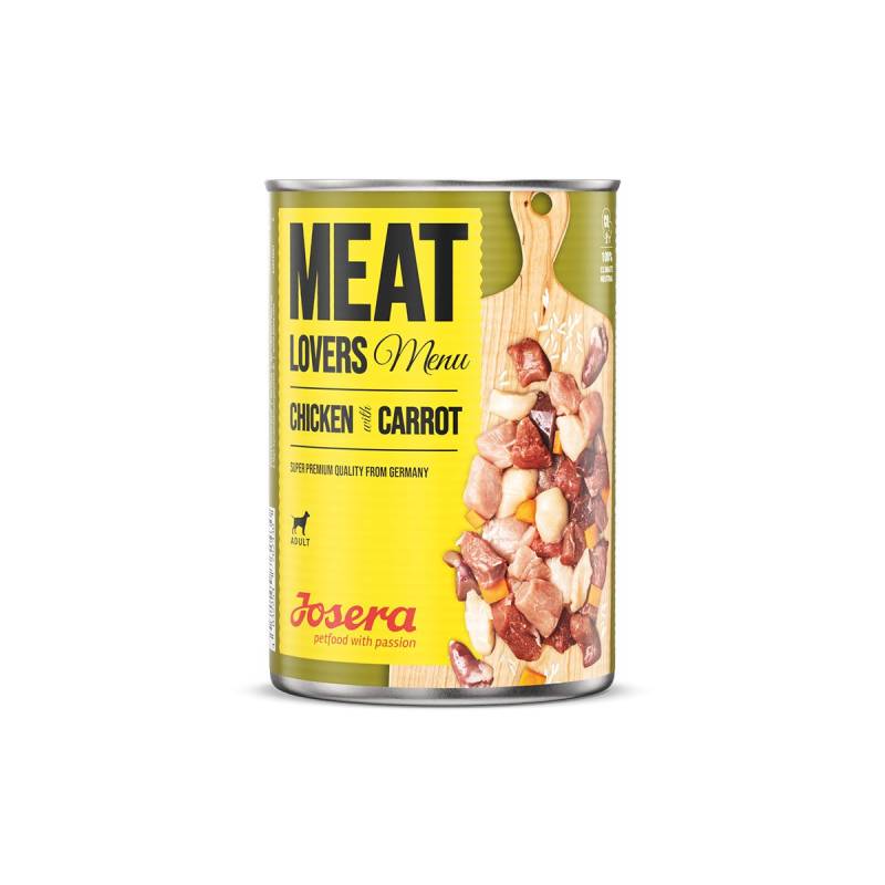 Josera Meat Lovers Menu Chicken with Carrot 6x400g von Josera