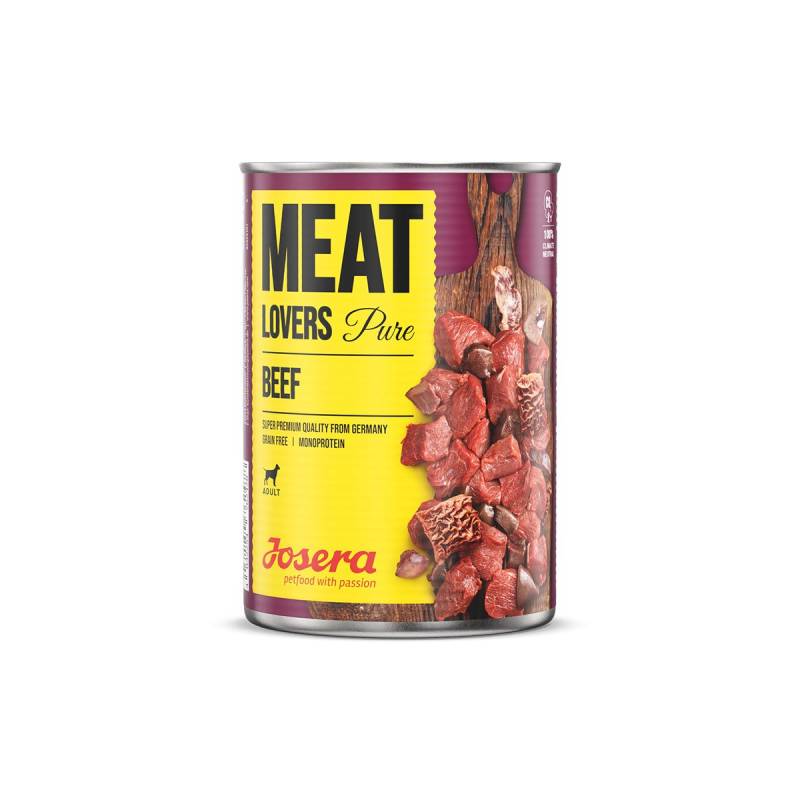 Josera Meat Lovers Pure Beef 6x400g von Josera