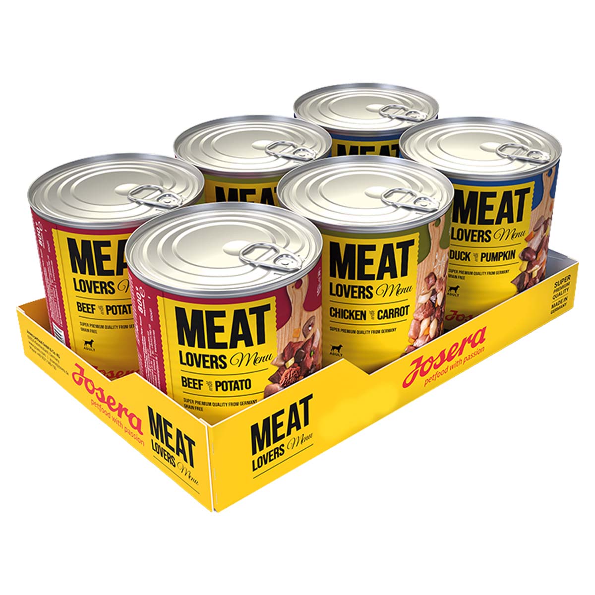 Josera Meat Lovers Menu Multipack 6x800g von Josera