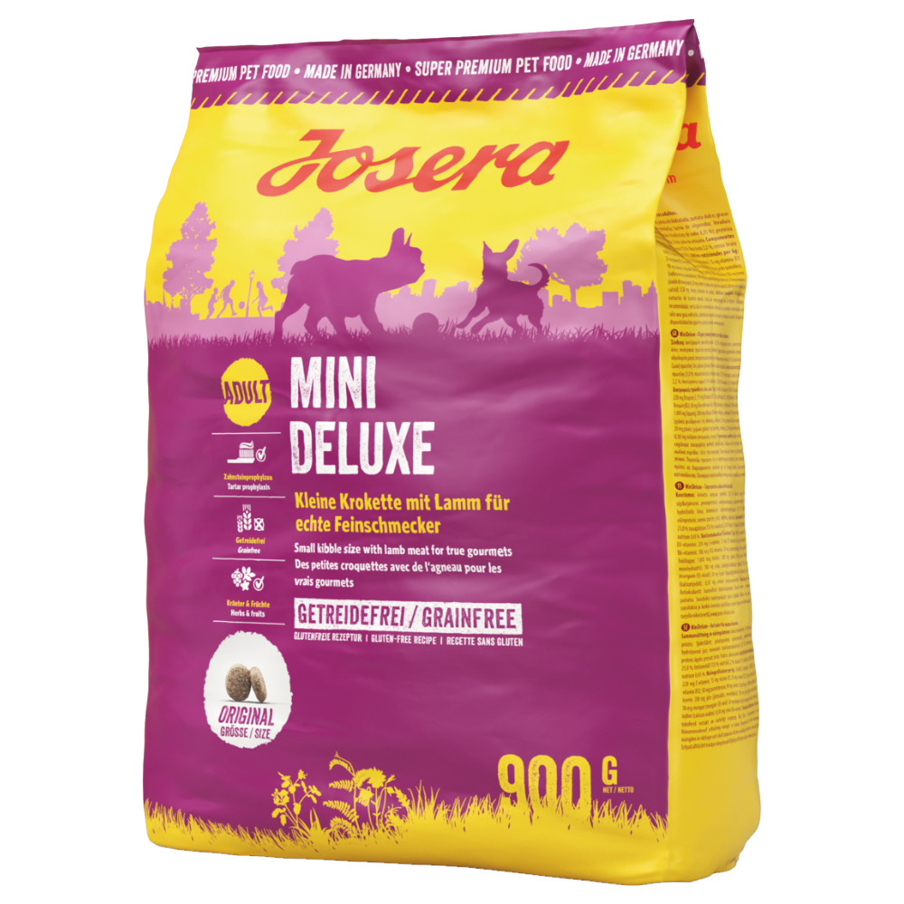 Josera MiniDeluxe Hundefutter - Sparpaket: 5 x 900 g von Josera