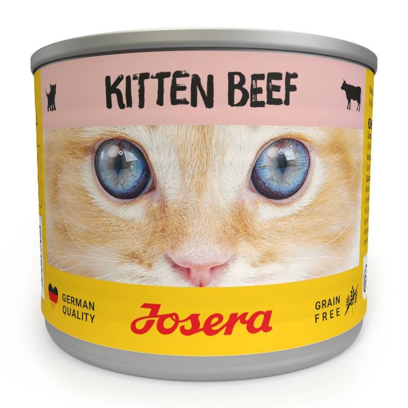 Josera Nassfutter Kitten Beef 6x200g von Josera