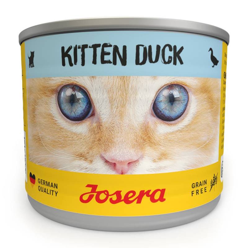 Josera Nassfutter Kitten Duck 6x200g von Josera