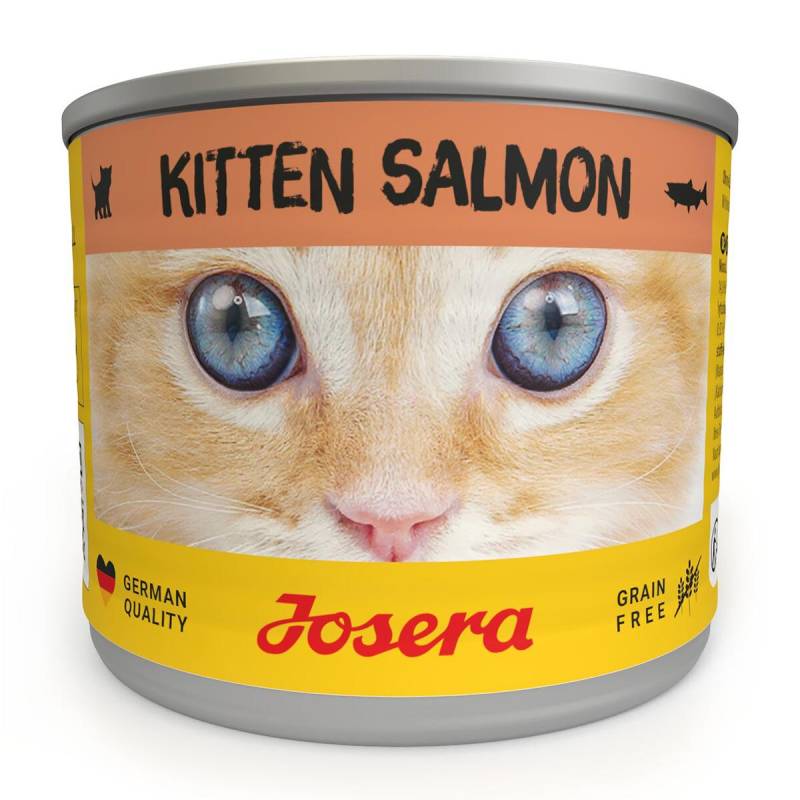 Josera Nassfutter Kitten Salmon 6x200g von Josera