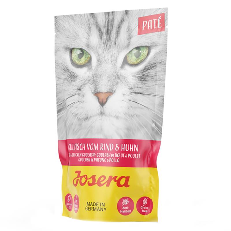 Josera Paté  16 x 85 g - Gulasch von Rind & Huhn von Josera