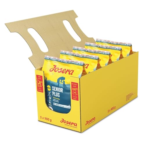 Josera SeniorPlus | 5X 900g Hundefutter für ältere Hunde von KKLUU