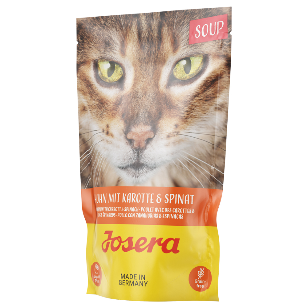 Josera Soup 16 x 70 g -  Huhn mit Karotte & Spinat von Josera